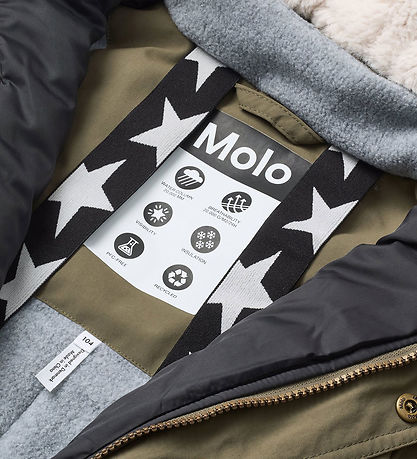 Molo Schneeanzug - Polaris Fur - Bark Green