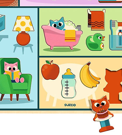 Djeco Jigsaw Puzzle - Puzzlo House - 22 Bricks