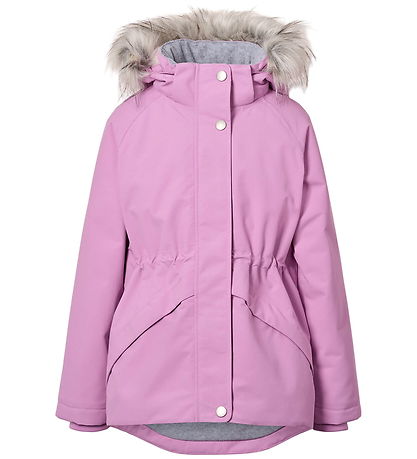 Molo Winterjacke - Cathy Fur - Purple Ray m. Pelz