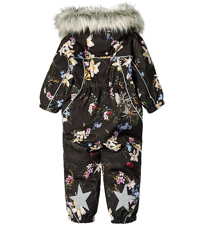 Molo Snowsuit - Pyxis - Paisley Flowers w. Fur
