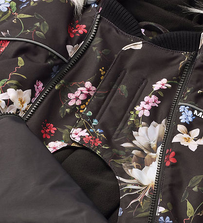 Molo Snowsuit - Pyxis - Paisley Flowers w. Fur
