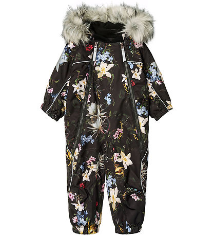Molo Snowsuit - Pyxis - Paisley Flowers w. Fur
