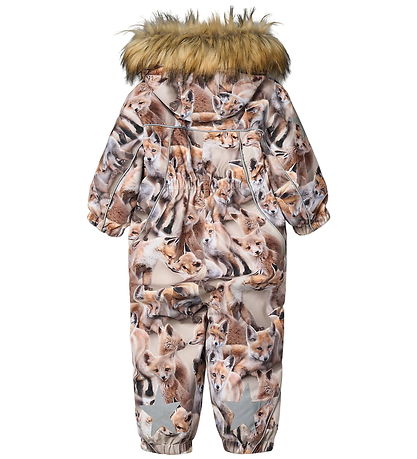 Molo Snowsuit - Pyxis - Playing Foxes w. Fur