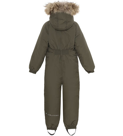 Ver de Terre Schneeanzug m. Pelz - Crocodile