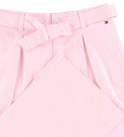 Tommy Hilfiger Byxor - Neon Ithaca - Cotton Candy m. Ränder