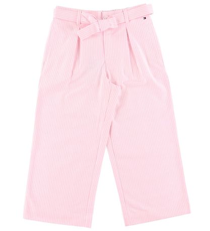 Tommy Hilfiger Byxor - Neon Ithaca - Cotton Candy m. Ränder