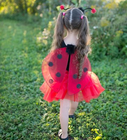 Great Pretenders Búningur - Ladybug - Rautt M. Glimmer