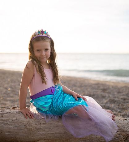 Great Pretenders Costume - Mermaid - Lilac w. Glitter