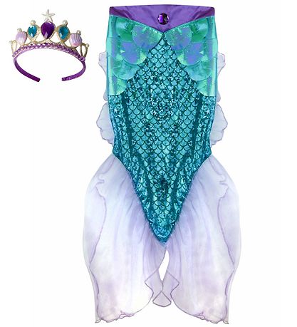 Great Pretenders Costume - Mermaid - Lilac w. Glitter