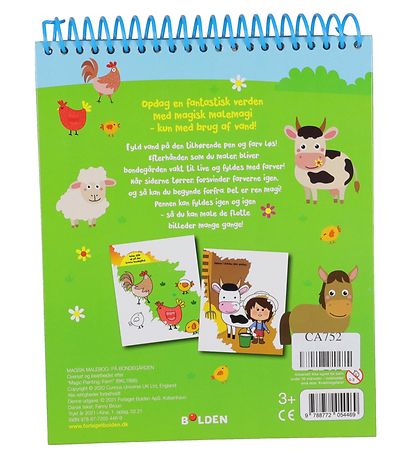Forlaget Bolden Colouring Book - Magic Colouring Book - On the F