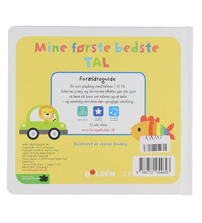 Forlaget Bolden Book - My First Best - Numbers - Danish