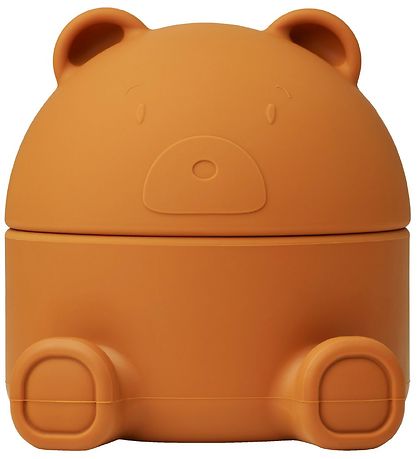 Liewood Förvaringsask - 14x13x14,5 cm - Murphy - Mr Bear Mustard