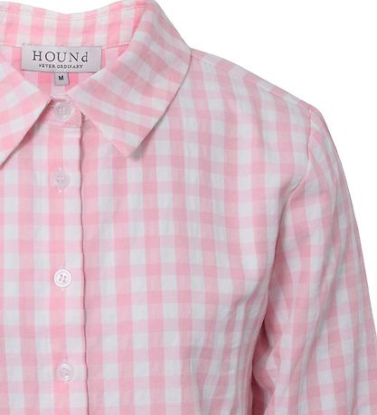 Hound Shirt - Pink w. Checks