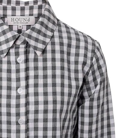 Hound Shirt - Black w. Checks