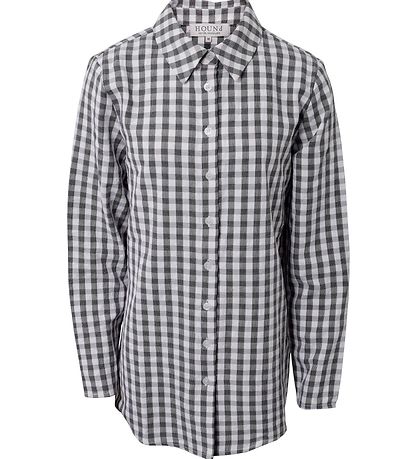 Hound Shirt - Black w. Checks