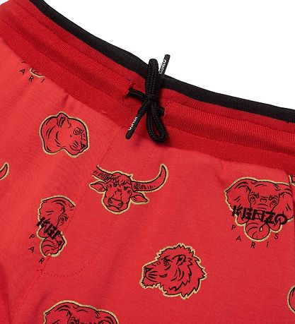 Kenzo Hosen - Exclusive Edition - Bright Red/Sort m. Kenzos