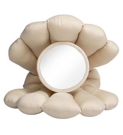 Thats Mine Baby Mirror - Mussel - Beige