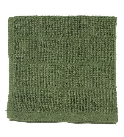 Pippi Þvottastykki - 4 Pakki - 27x27 - Deep Lichen Green