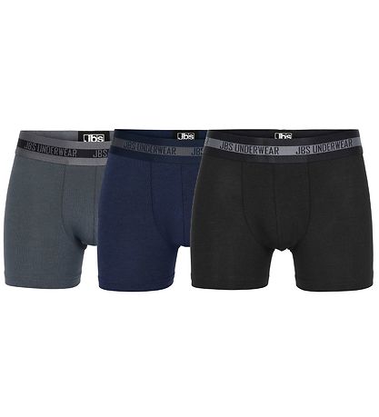 JBS Boxers- 3-pack - Bamboo - Black/Grey/Navy