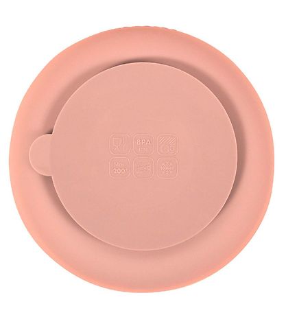 Filibabba Dinner Set - Silicone - 3 Parts - Peach