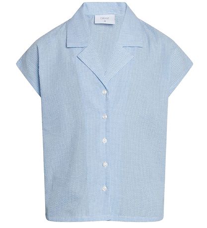 Grunt Shirt - Suidu Check - Light Blue Checkered