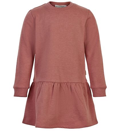 Minymo Kleid - 2er-Pack - Canyon Rose/Brown