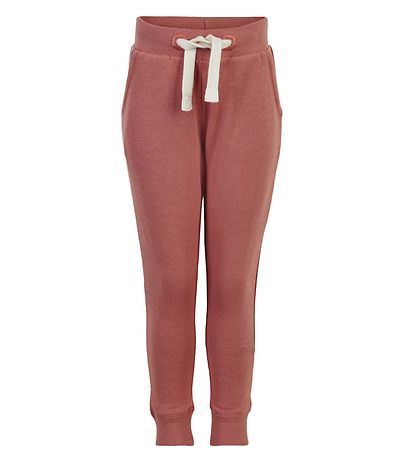 Minymo Jogginghosen - 2er-Pack - Canyon Rose/Brun