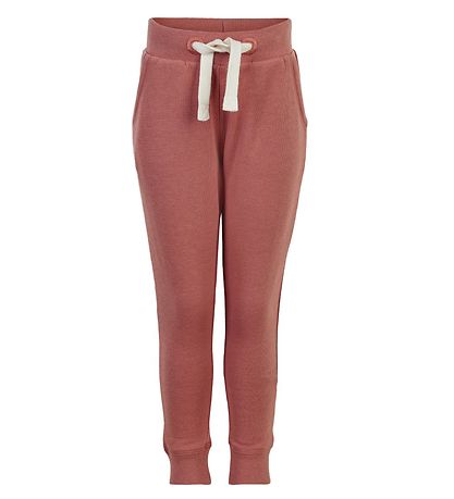 Minymo Sweatpants - 2-pack - Canyon Rose/Brown