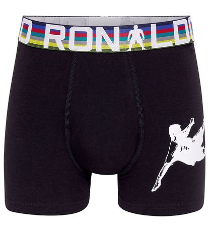 Ronaldo Boxershorts - 2-pack - Blauw/Zwart