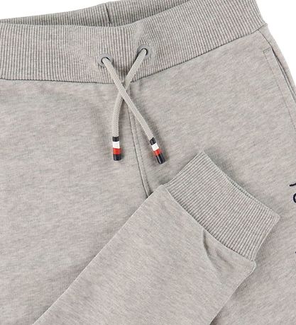 Tommy Hilfiger Jogginghosen - Essential - Organic - Grau Meliert