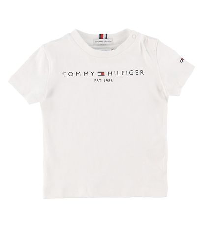 Tommy Hilfiger T-Shirt - Essential - Organic - Blanc