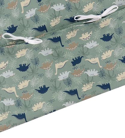 Nrgaard Madsens Duvet Cover - Baby - Green w. Dinosaur