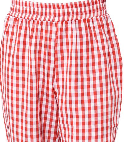 Hound Trousers - Red/White Checkered
