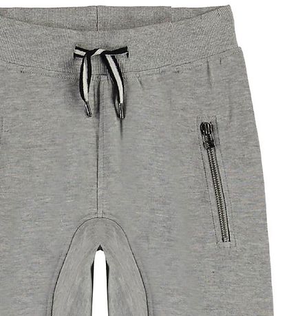 Molo Sweatpants - Ashton - Grey Melange