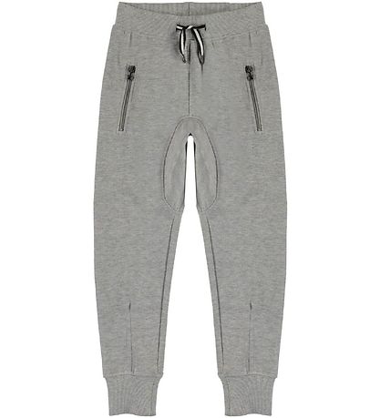 Molo Sweatpants - Ashton - Grey Melange