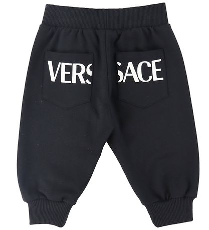 Versace Sweatpants - Logo Greca - Black