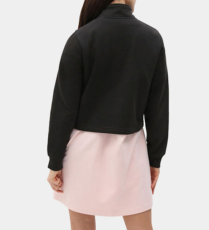 Dickies Sweatshirt w. Zipper - Oakport Quarter Zip - Black