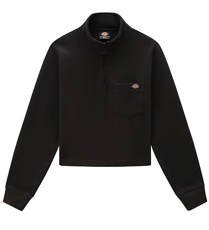 Dickies Sweatshirt w. Zipper - Oakport Quarter Zip - Black
