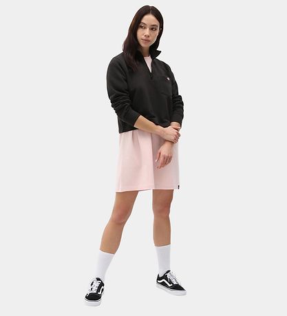Dickies Sweatshirt w. Zipper - Oakport Quarter Zip - Black