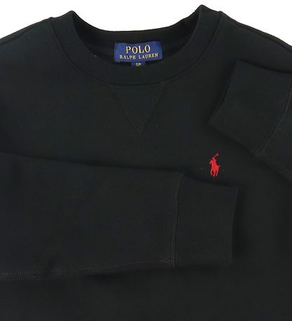 Black and red ralph lauren sweatshirt on sale