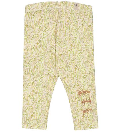 Wheat x Rodinia Leggings - Takmarkað - Vatnslita graslendi
