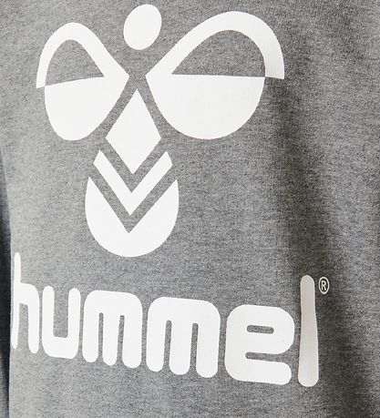 Hummel Sweatshirt - Dos - Grey Melange