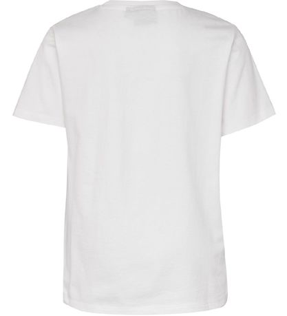 Hummel Stuttermabolur - Sextíu - Marshmallow