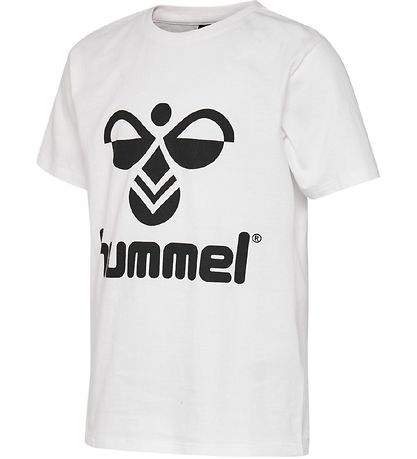 Hummel Stuttermabolur - Sextíu - Marshmallow