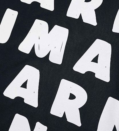 Marni T-shirt - Black w. AOP Logo