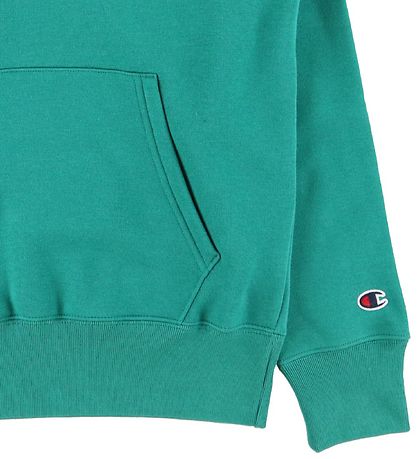 Champion Fashion Hoodie - Green w. Logo