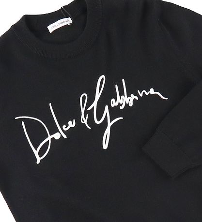 Dolce & Gabbana Blússa - Ull - DNA - Svart
