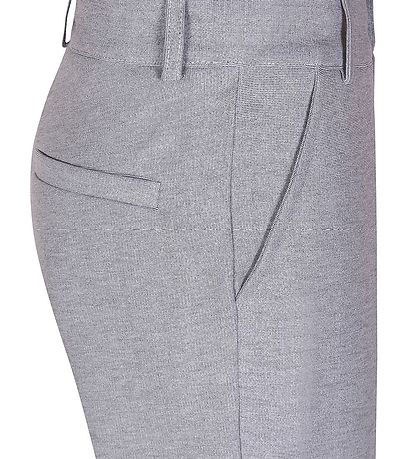Bruuns Bazaar Trousers - Anchor - Light Grey Melange