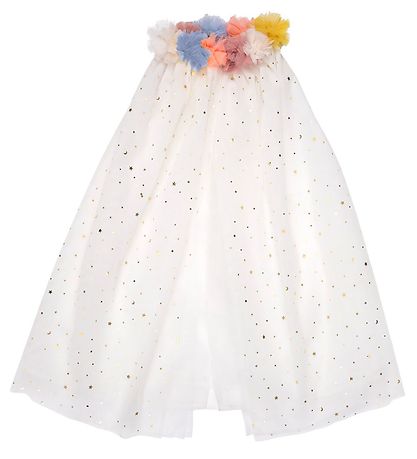 Meri Meri Costume - Cloak and Magic Wand - White