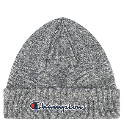 Champion Bonnet - Tricot - Junior - 2 Couches - Gris Chin